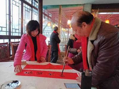 巴蜀撷英书画院艺术家己亥新年雅集在都江堰举行